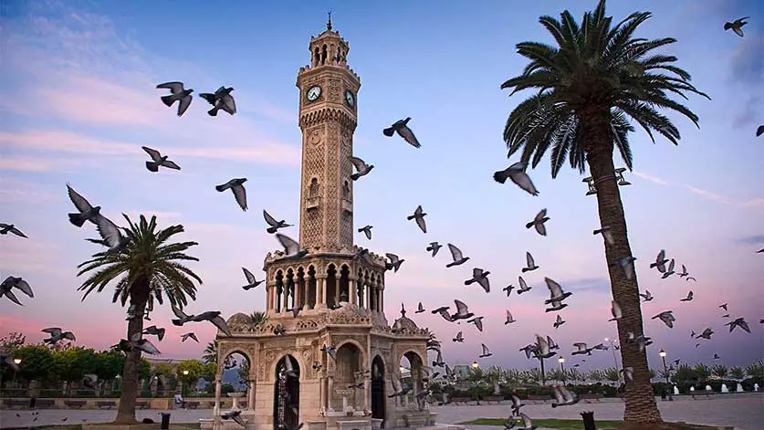Izmir Clock Tower in Turkey
