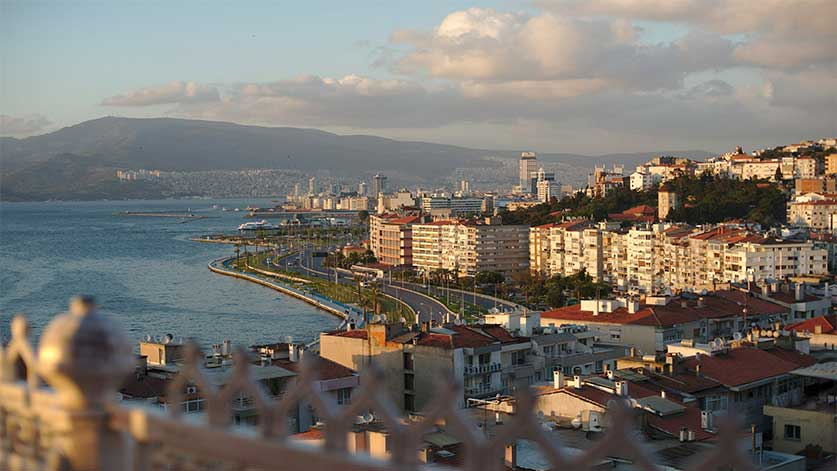 A wide view of Izmir